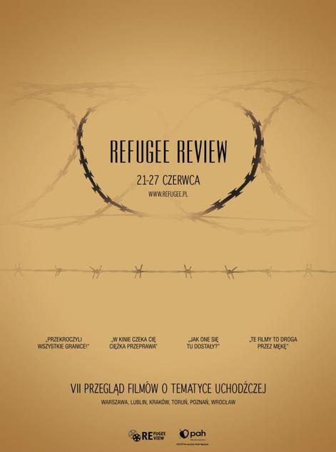 Plakat „Refugee Review” (źródło: materiały prasowe)