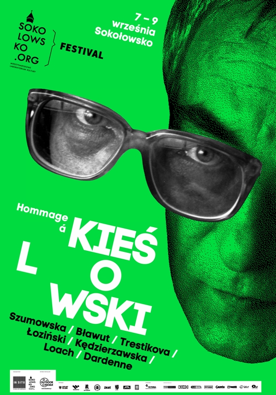 „Sokołowsko Festiwal – Hommage à Kieślowski”, plakat (źródło: materiały prasowe)