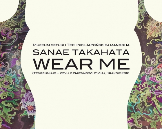 Plakat wystawy prac Sanae Takahaty - Wear me (źródło: materiały prasowe)