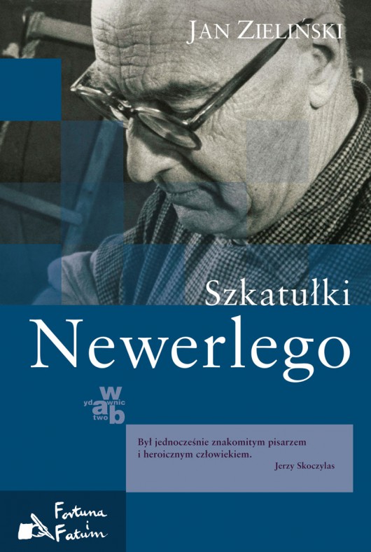 Jan Zieliński, „Szkatułki Newerlego”, okładka książki (źródło: materiały prasowe)