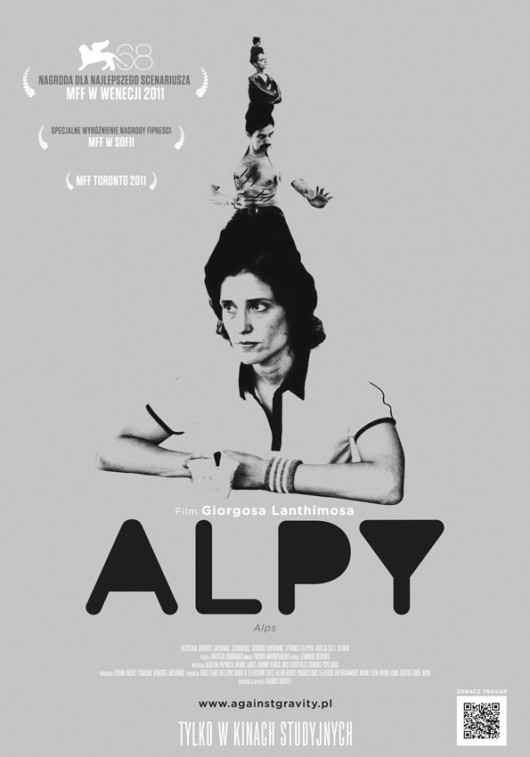 Plakat filmu „Alpy", reż. Giorgos Lanthimos (źródło: materiały prasowe organizatora)