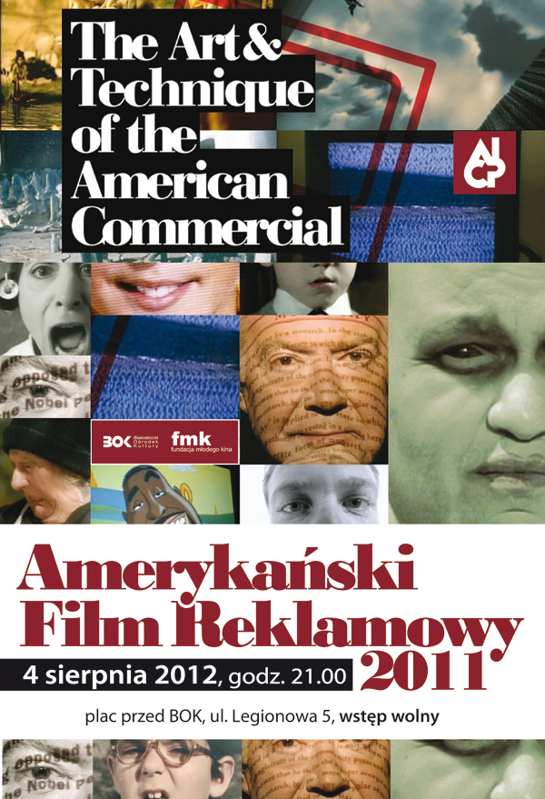 Amerykański Film Reklamowy, plakat promujący (źródło: materiały prasowe)