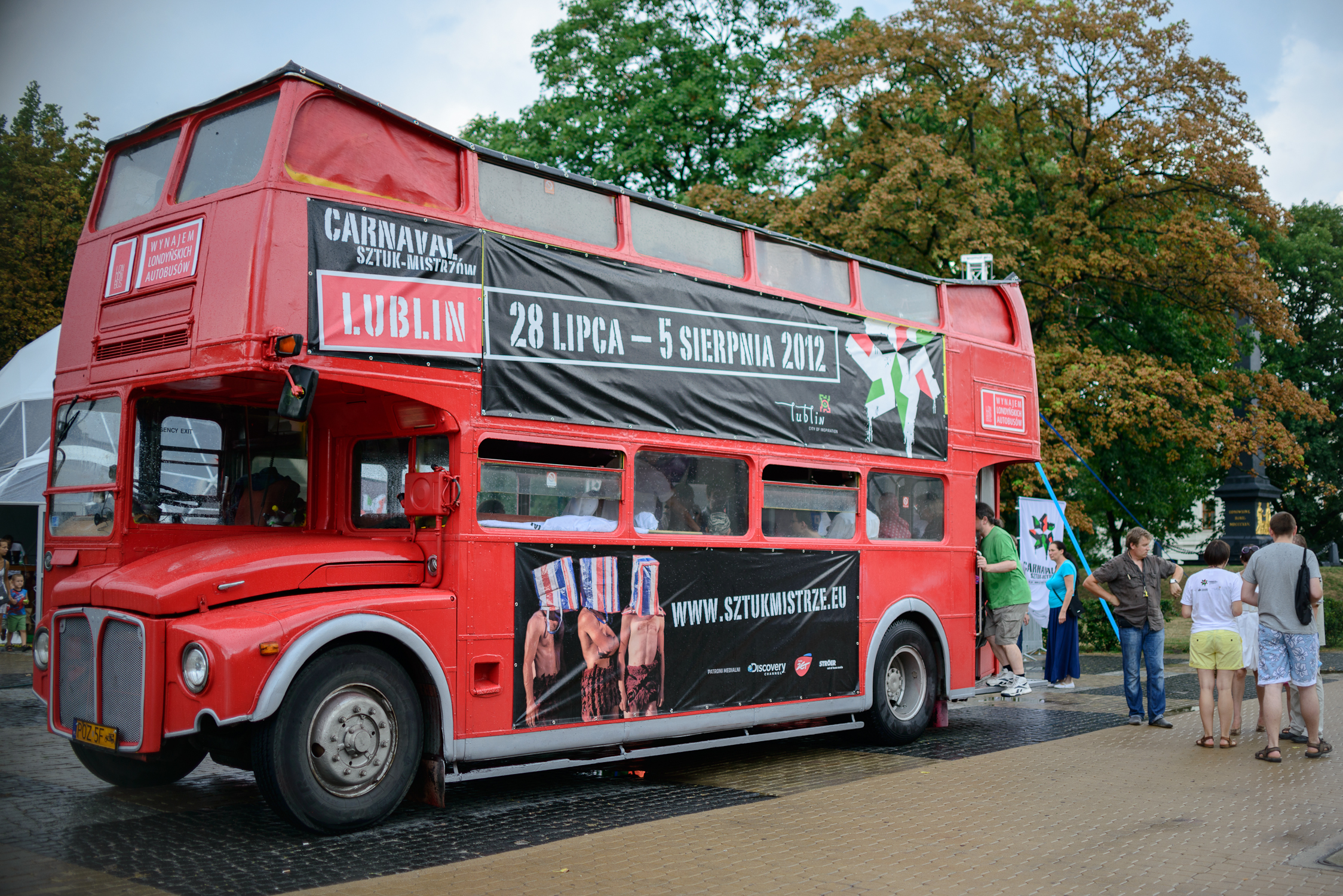 Carnavalovy London Bus (fot. J.Scherer / źródło: marketing miasta Lublin)