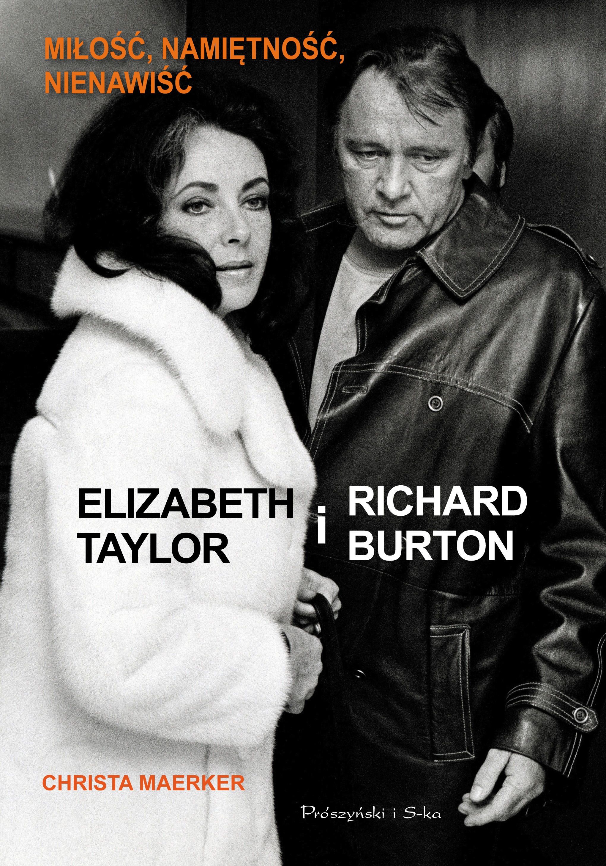 „Elizabeth Tylor i Richard Burton”, okładka (źródło: materiały prasowe)