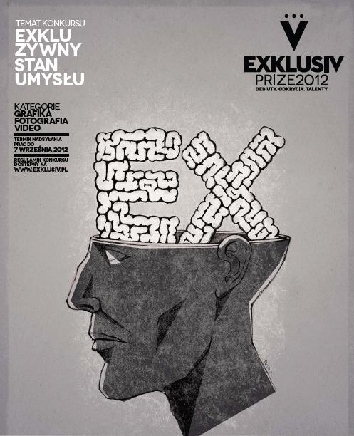 Konkurs „Exkluzivny stan umysłu”, plakat (źródło: materiały prasowe)