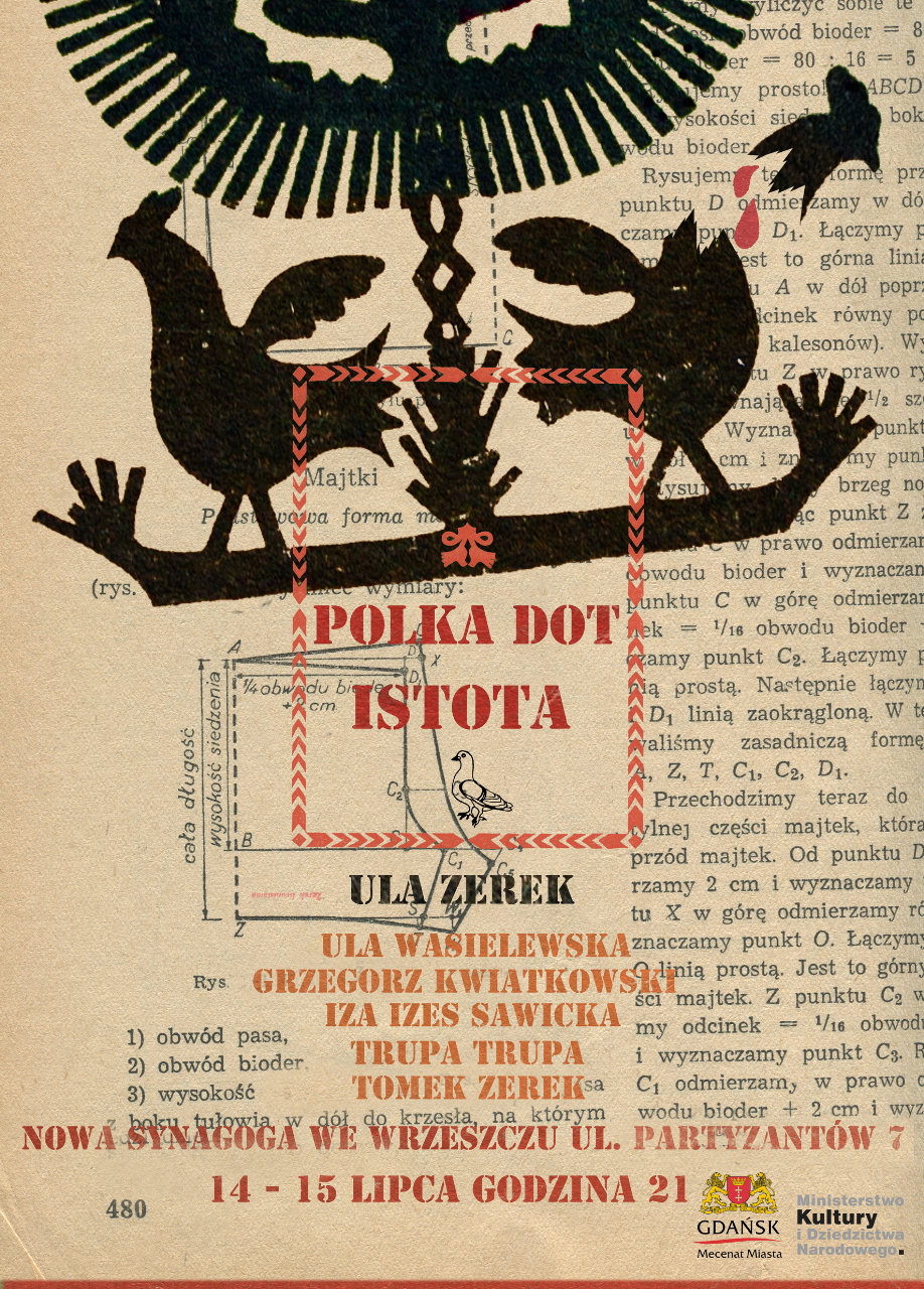 Plakat spektaklu (źródło: materiały prasowe organizatora)