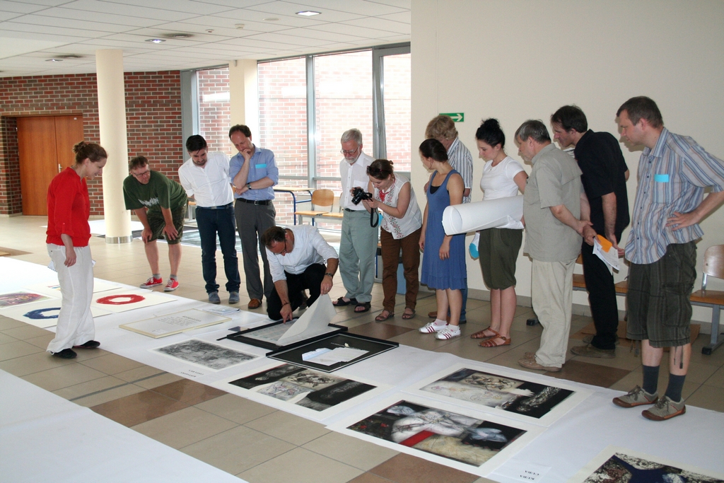 Międzynarodowe Triennale Grafiki - obrady Jury (źródło: materiały prasowe)