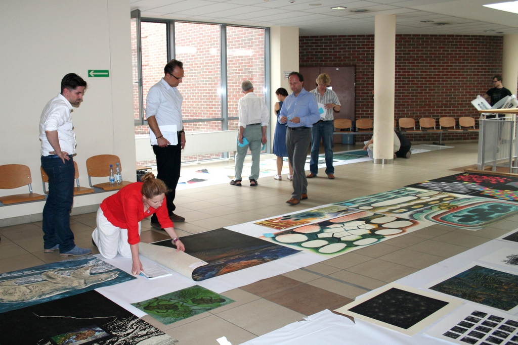 Międzynarodowe Triennale Grafiki - obrady Jury (źródło: materiały prasowe)