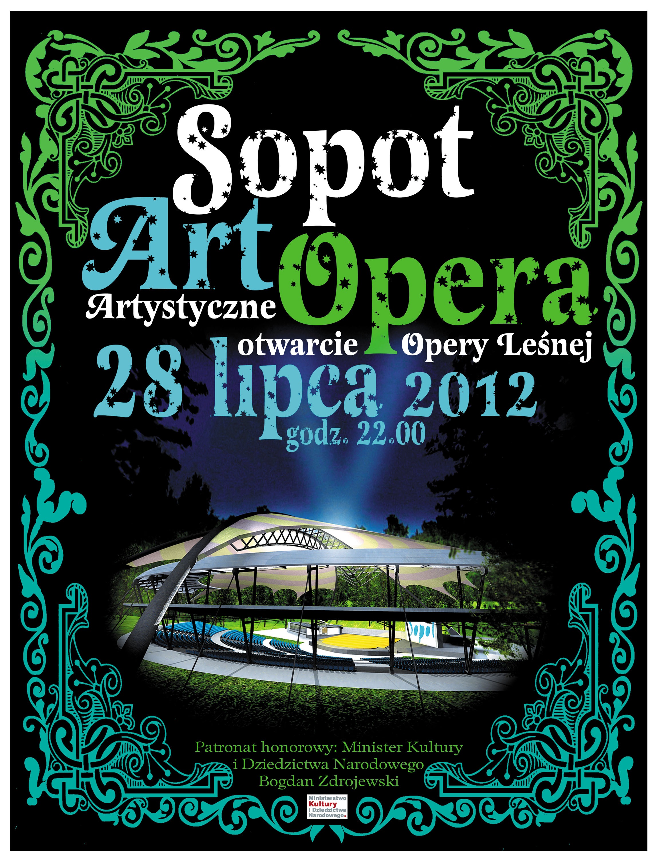 Plakat Sopot Art Opera (źródło: materiały prasowe organizatora)