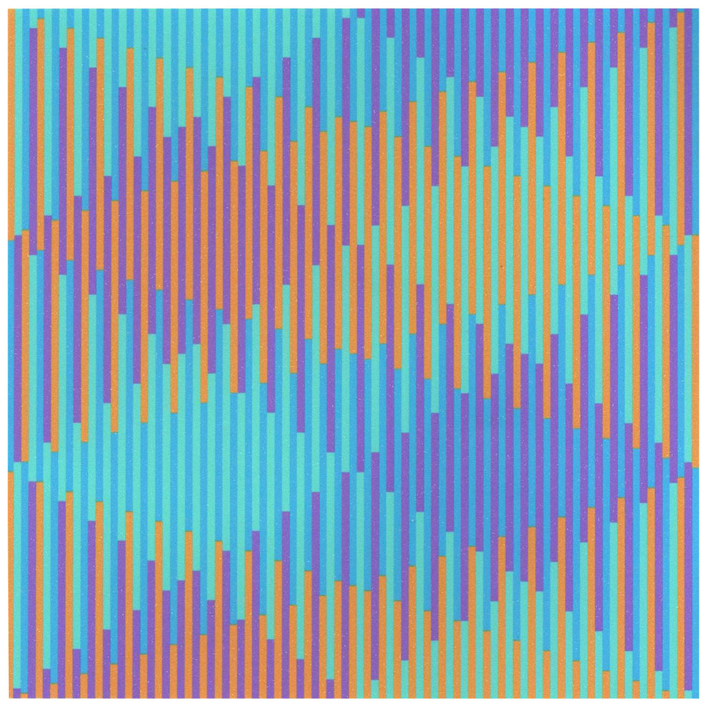 Horst Barting, „2140 disjoints in blue and violet 140 lines in orange and green” (źródło: materiały prasowe)