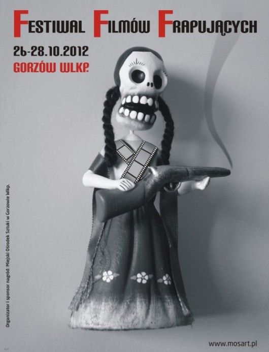 Plakat „Festiwalu Filmów Frapujących" (źródło: materiały prasowe organizatora)