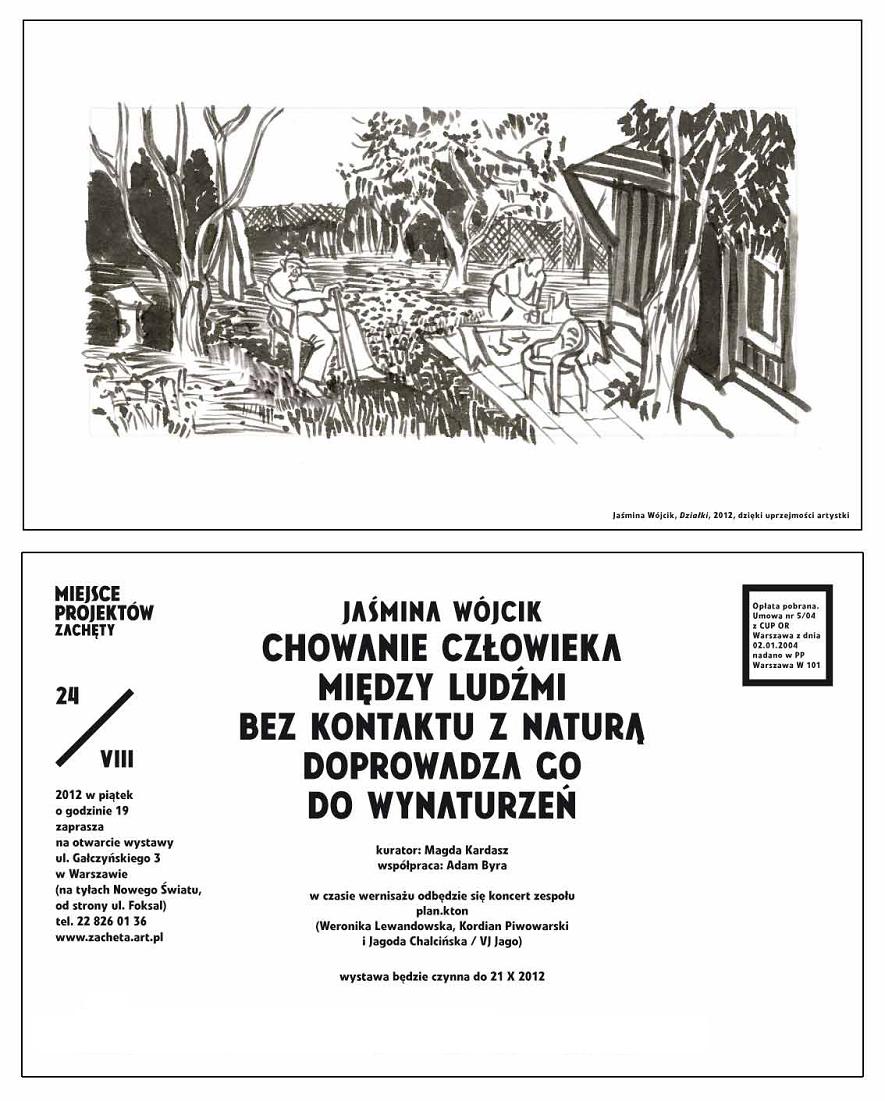 Jaśmina Wójcik, „Chowanie człowieka między ludźmi bez kontaktu z naturą doprowadza go do wynaturzeń” , (źródło: materiały prasowe organiztora)