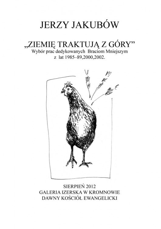 Jerzy Jakubów „Ziemię traktują z góry”, plakat (źródło: materiały prasowe)