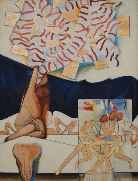 Karol Pustelnik, „Własne podwórko”, 1968 (źródło: materiały prasowe)