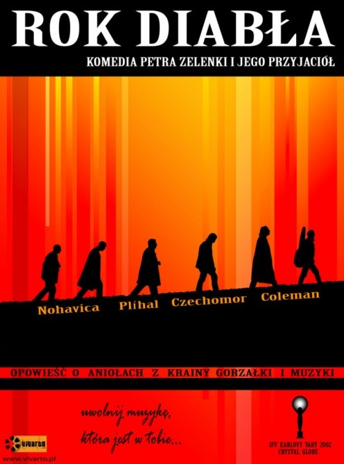 Plakat filmu „Rok diabła", reż. Petr Zelenka (źródło: materiały prasowe organizatora)