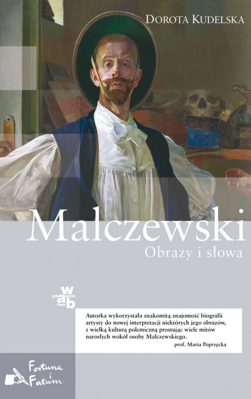 Dorota Kudelska „Malczewski. Obrazy i słowa”, okładka (źródło: materiały prasowe)