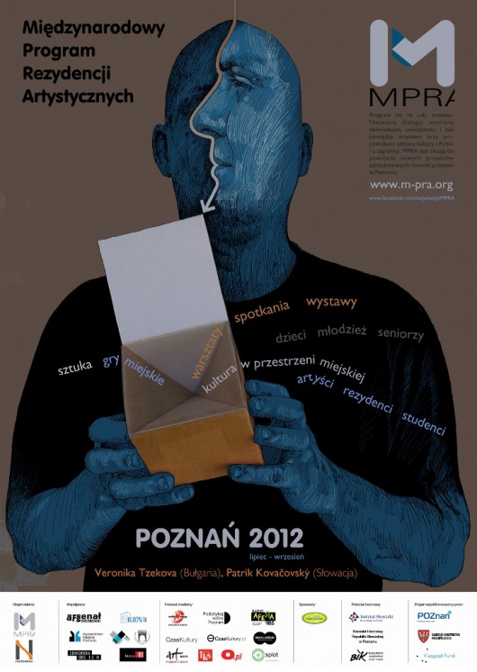 Międzynarodowy Program Rezydencji Artystycznych, plakat (źródło: materiały prasowe)