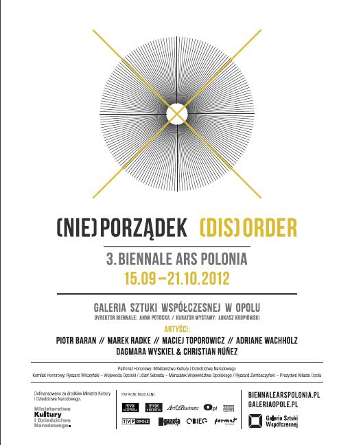 (Nie)porządek/(Dis)order, Galeria Sztuki Współczesnej w Opolu (źródło: materiały prasowe)