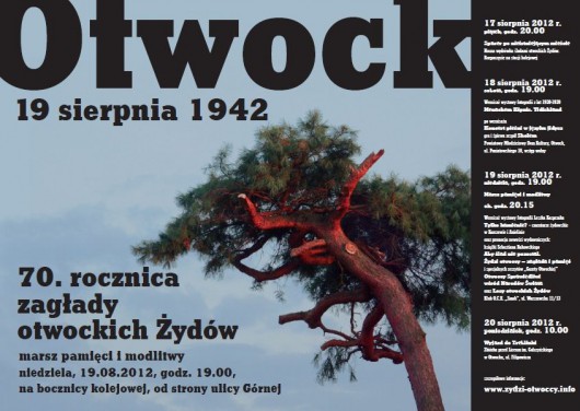 Obchody 70. rocznicy zagłady Żydów otwockich (źródło: materiały prasowe)