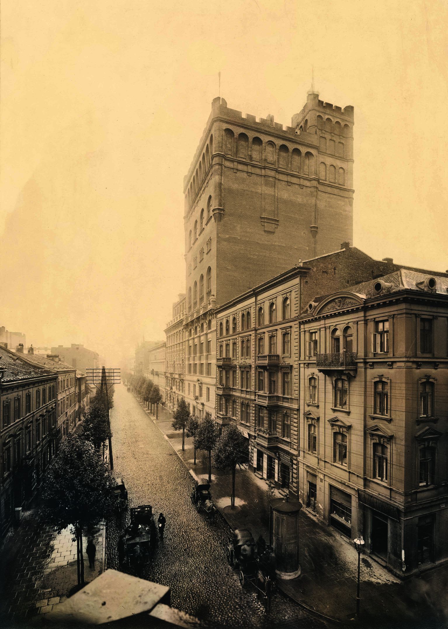 Budynek Polskiej Akcyjnej Spółki Telefonicznej w Warszawie, 1906-1908 (źródło: materiały prasowe)