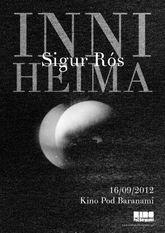 Filmy o Sigur Rós w Kinie Pod Baranami, plakat (źródło: materiały prasowe organizatora)