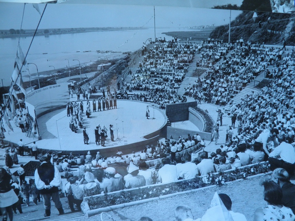 Festiwal Folklorystyczny w Płocku w 1969 roku (źródło: materiały prasowe organizatora)