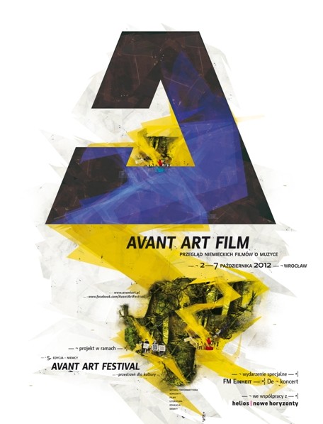 Avant Art Film, plakat (źródło: materiały prasowe organizatora)