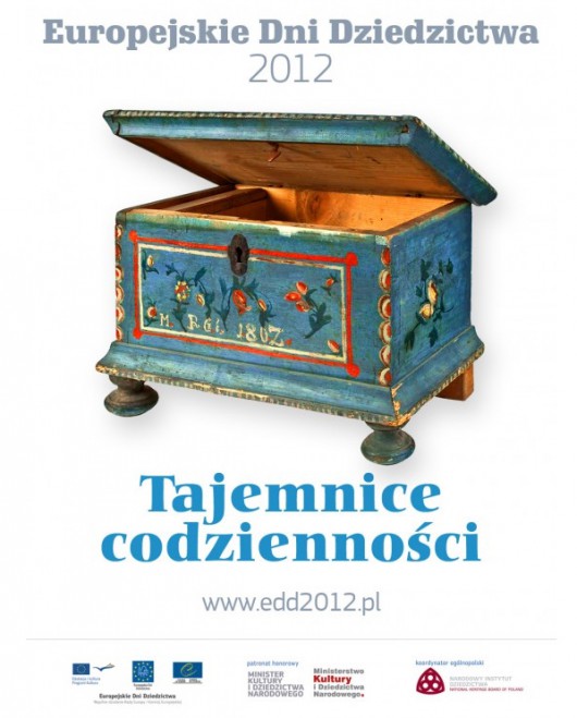 Europejskie Dni Dziedzictwa 2012, plakat (źródło: materiały prasowe)