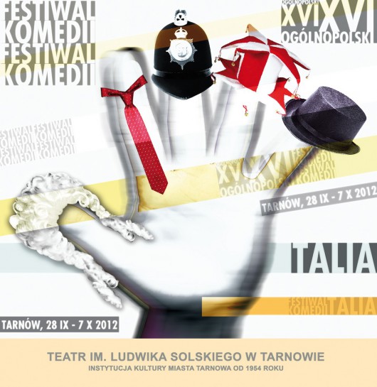XVI Ogólnopolski Festiwal Komedii Talia, plakat (źródło: materiały prasowe organizatora)