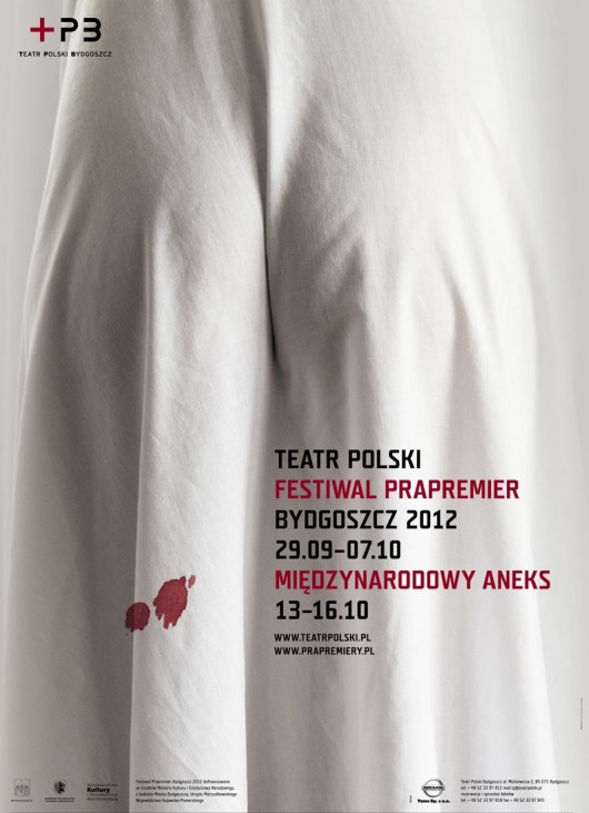 Plakat Festiwalu Prapremier Bygoszcz 2012 (źródło: materiały prasowe organizatora)