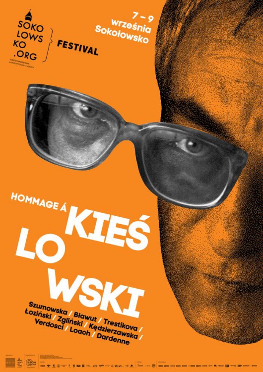 Festiwal Hommage à Kieślowski – plakat (źródło: materiał prasowy organizatora)