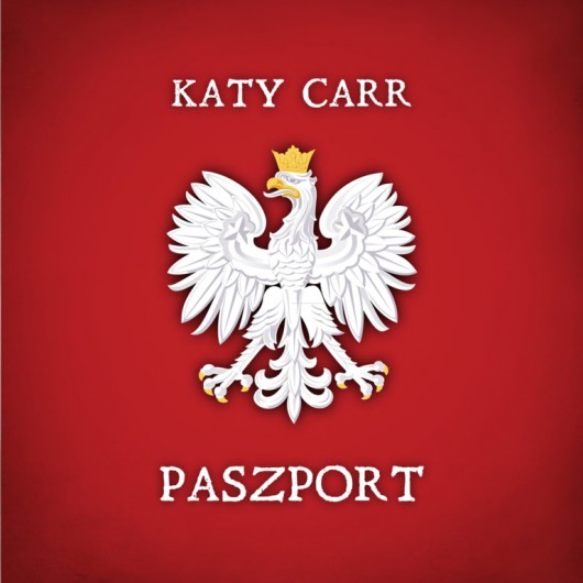 Katy Carr „Paszport”, okładka albumu (źródło: materiały prasowe wydawcy)