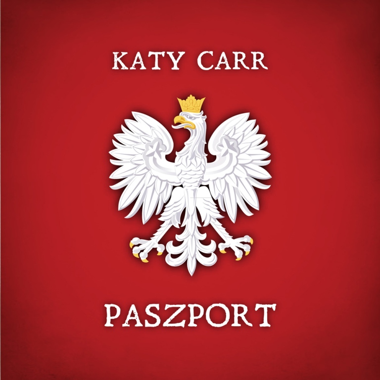 Katy Carr „Paszport”, okładka albumu (źródło: materiały prasowe wydawcy)