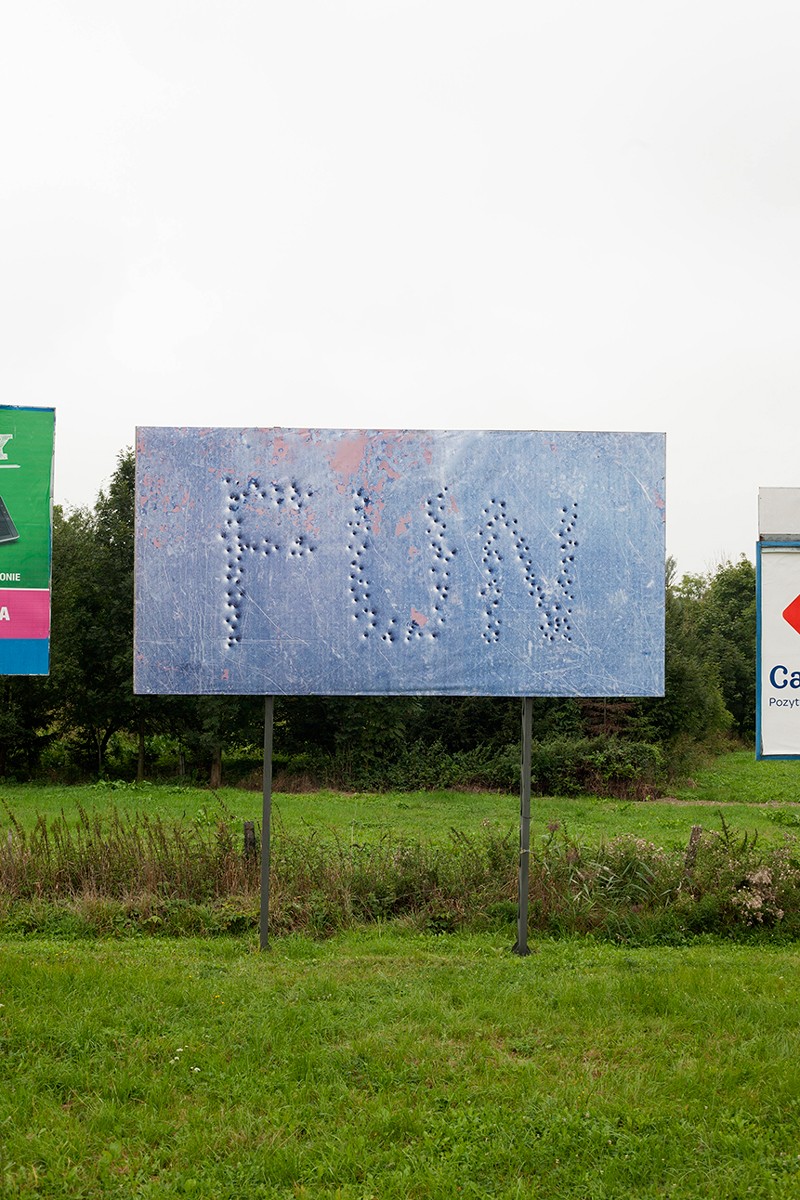 Thomas Mailaender, „FUN”, w ramach projektu Billboard International, Oświęcim 2012 (źródło: materiały prasowe)