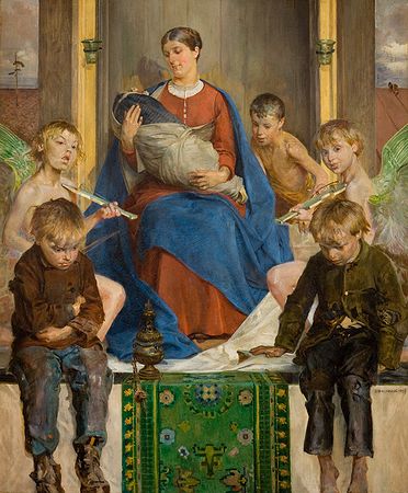 Zawsze młoda!, Jacek Malczewski, „Madonna z dziećmi” (źródło: materiały prasowe organizatora)