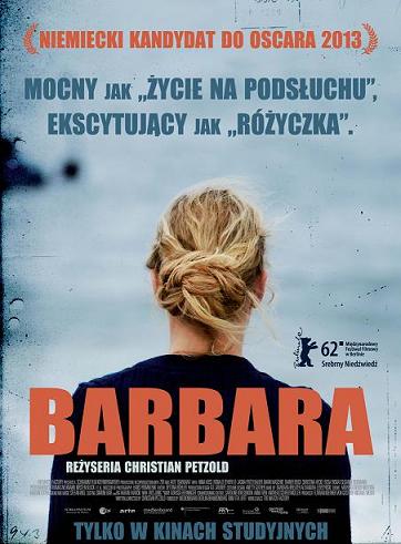 „Barbara”, reż. Christian Petzold - plakat (źródło: materiały prasowe)