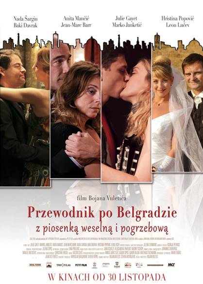 „Przewodnik po Belgradzie z piosenką weselną i pogrzebową”, reż. Bojan Vuletić - plakat (źródło: materiały filmowe)
