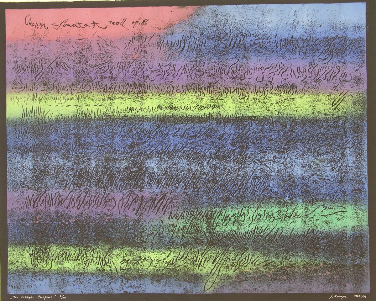 Janina Kraupe, „Do muzyki Chopina”, 1965-1999, 56x70 cm (źródło: materiały prasowe organizatora)