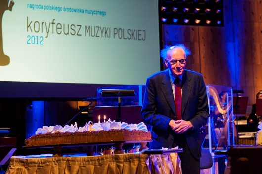 Wojciech Kilar – laureat Nagrody Koryfeusz Muzyki Polskiej, fot. Marta Ankiersztejn (źródło: materiały prasowe)