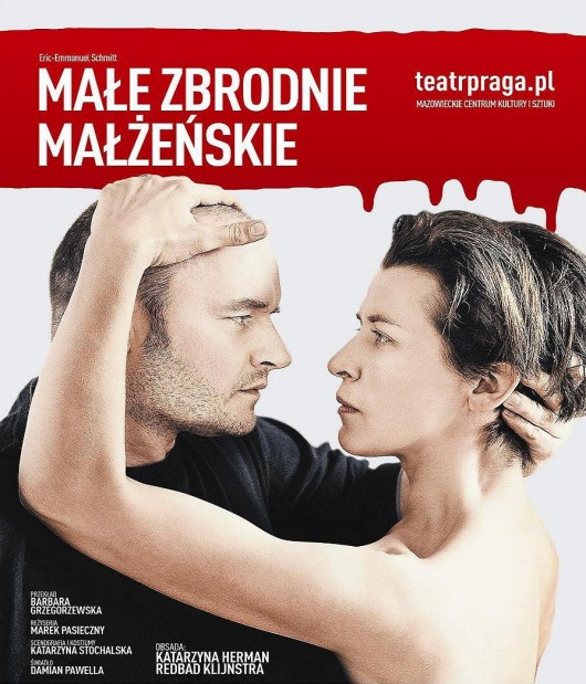 „Małe zbrodnie małżeńskie", plakat (źródło: materiał prasowy)