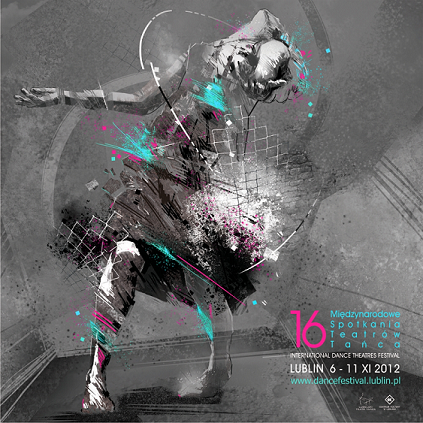 16. Międzynarodowe Spotkania Teatrów Tańca w Lublinie, plakat (źródło: materiał prasowy)