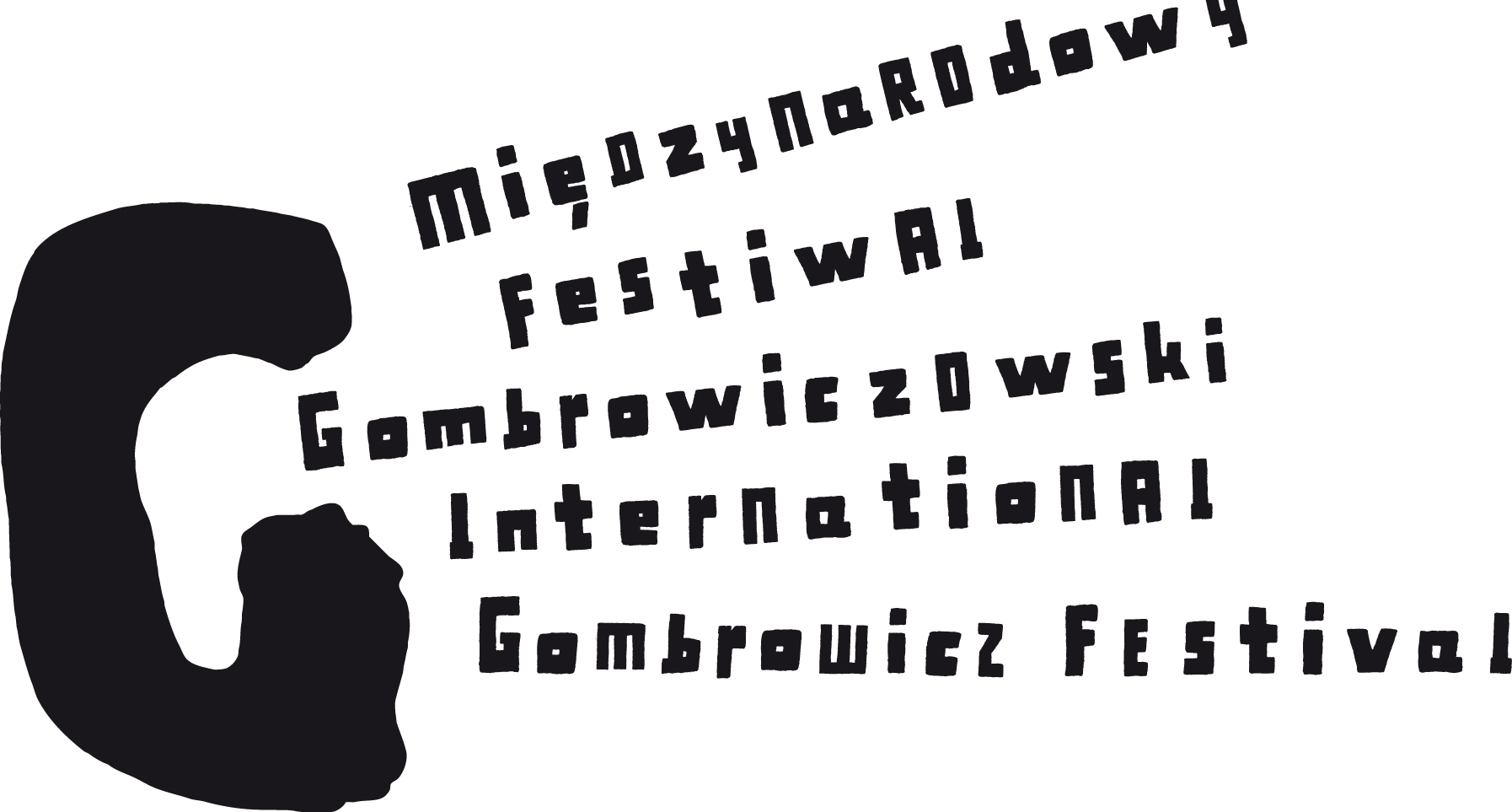 Międzynarodowy Festiwal Gombrowiczowski, logo (źródło: materiał prasowy organizatora)