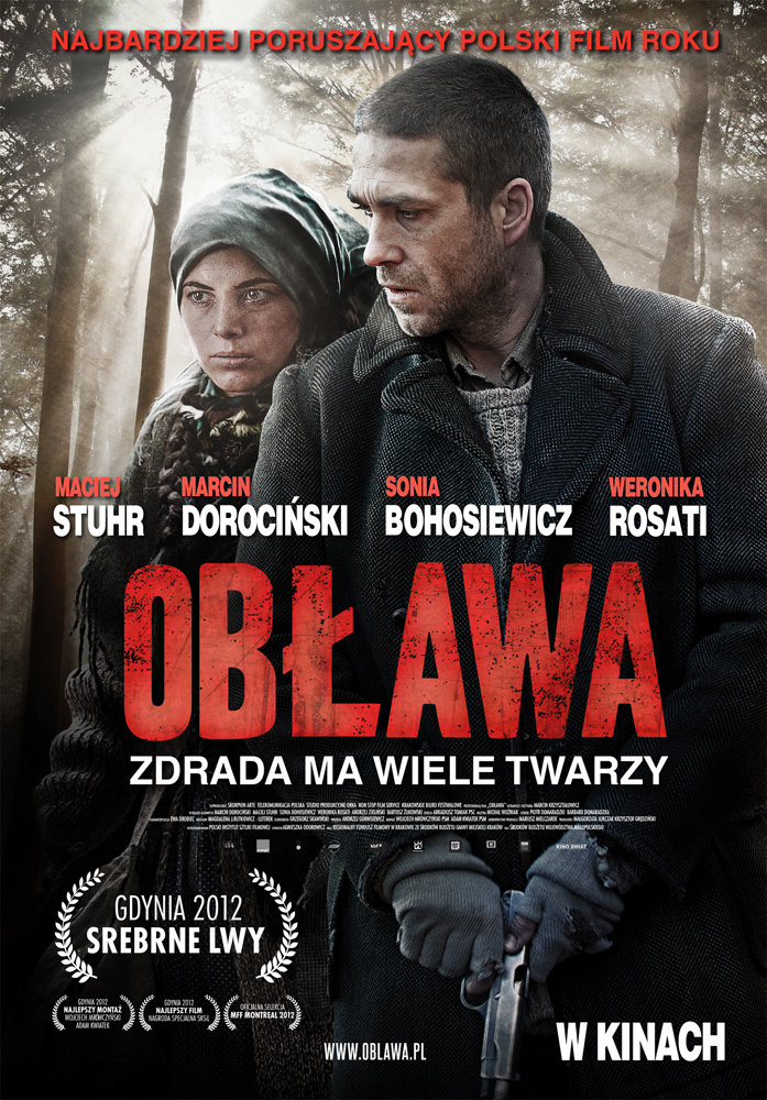 „Obława” – plakat promujący (źródło: materiały prasowe dystrybutora)