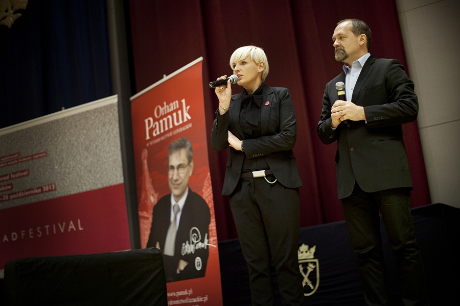 Orhan Pamuk na Festiwalu Conrada, Kraków (źródło: materiał prasowy)