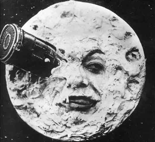 Kadr z filmu „Podróż na księżyc” Georgesa Mélièsa (źródło: materiały prasowe organizatora)