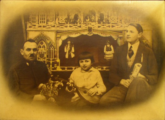Walenty Malik, córka Irena, Syn Włodzimierz (źródło: materiały prasowe Muzeum Historycznego Miasta Krakowa)
