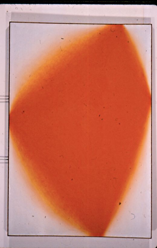 Wojciech Fangor, „Orange Rhomb”, 1961 (źródło: materiały prasowe organizatora)