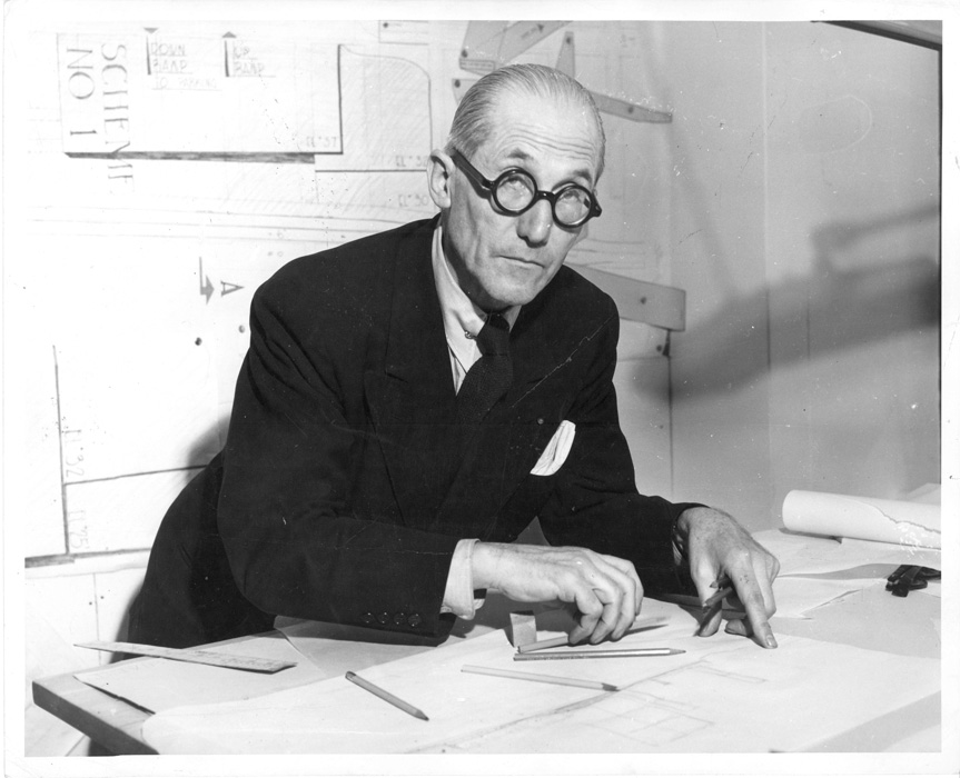 Le Corbusier, dzięki uprzejmości Fondation Le Corbusier (źródło: materiały prasowe Centrum Architektury)