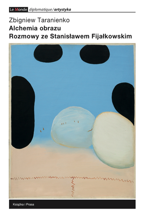 Zbigniew Taranienko, „Alchemia obrazu. Rozmowy ze Stanisławem Fijałkowskim”, okładka książki (źródło: materiały prasowe organizatora)