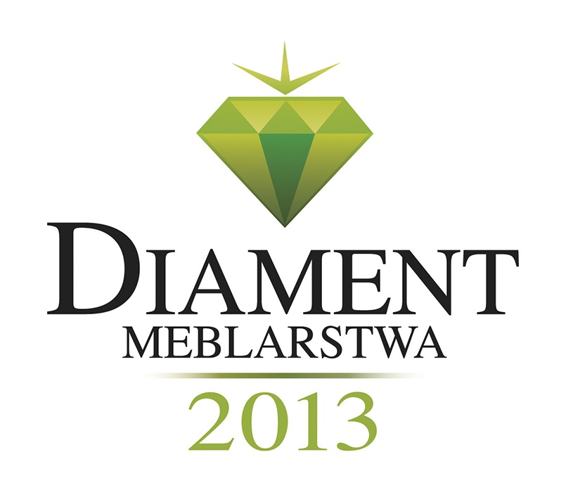 „Diament meblarstwa 2013”, logo (źródło: materiały prasowe organizatora)